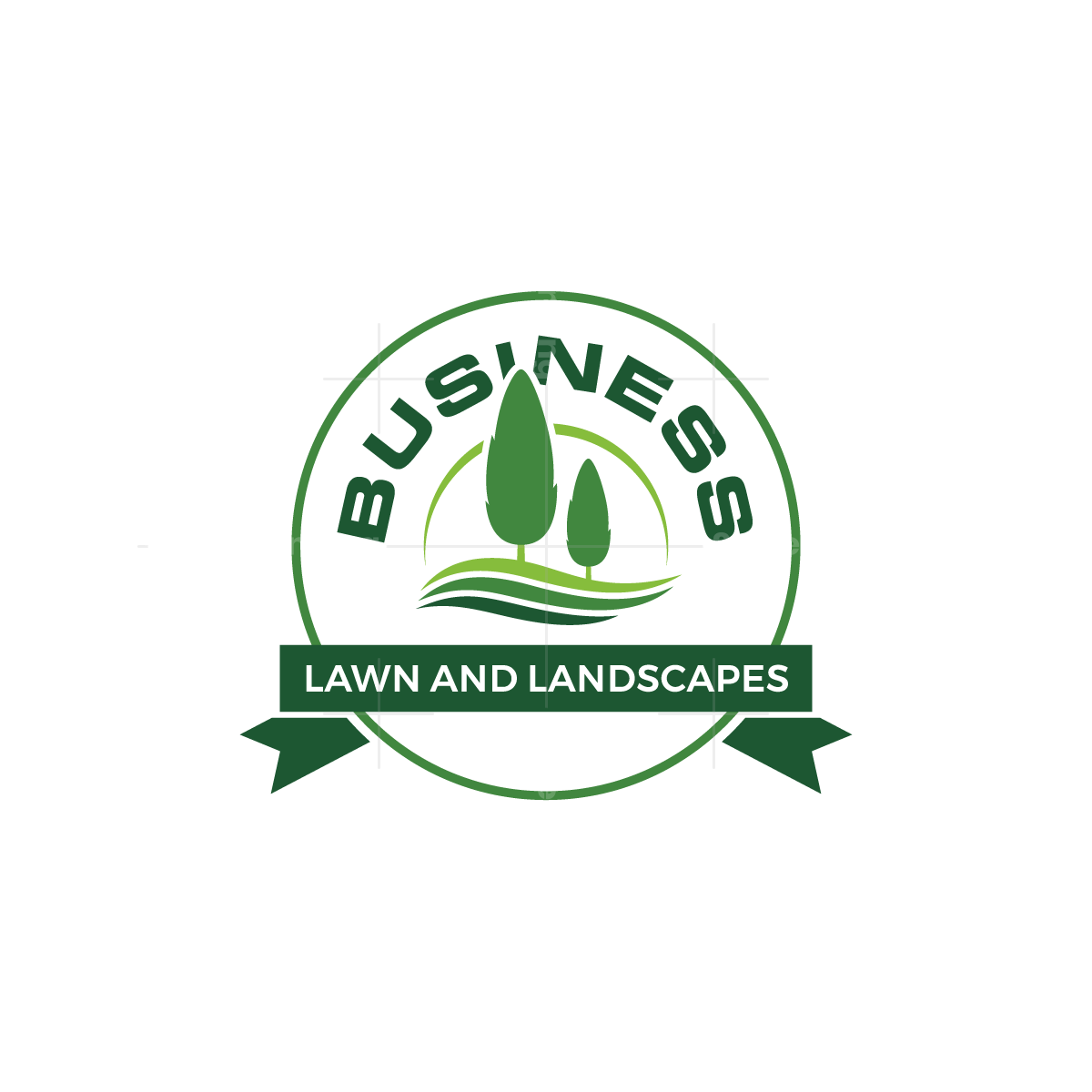Lawn and Landscapes Logo | Scalebranding, image size:1200x1200