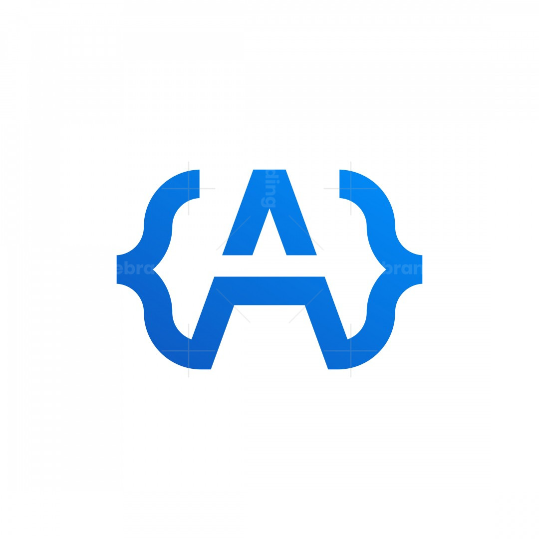 Letter A Code Logo | Scalebranding