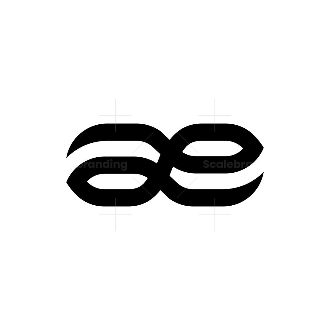Letter AE Infinity Logo | Scalebranding