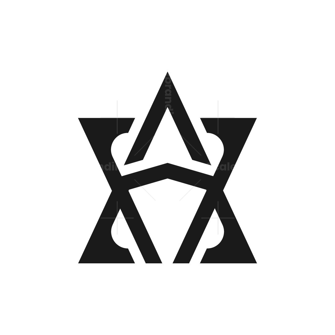 Letter av or va logo scalebranding