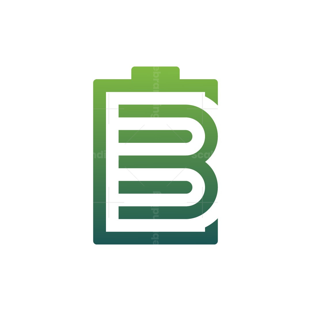 Letter B Battery Logo | Scalebranding