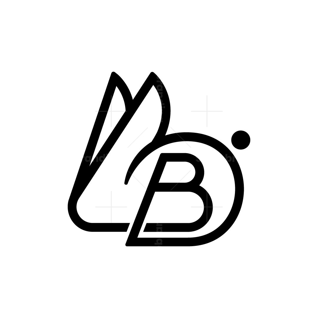 Letter B Rabbit Logo | Scalebranding