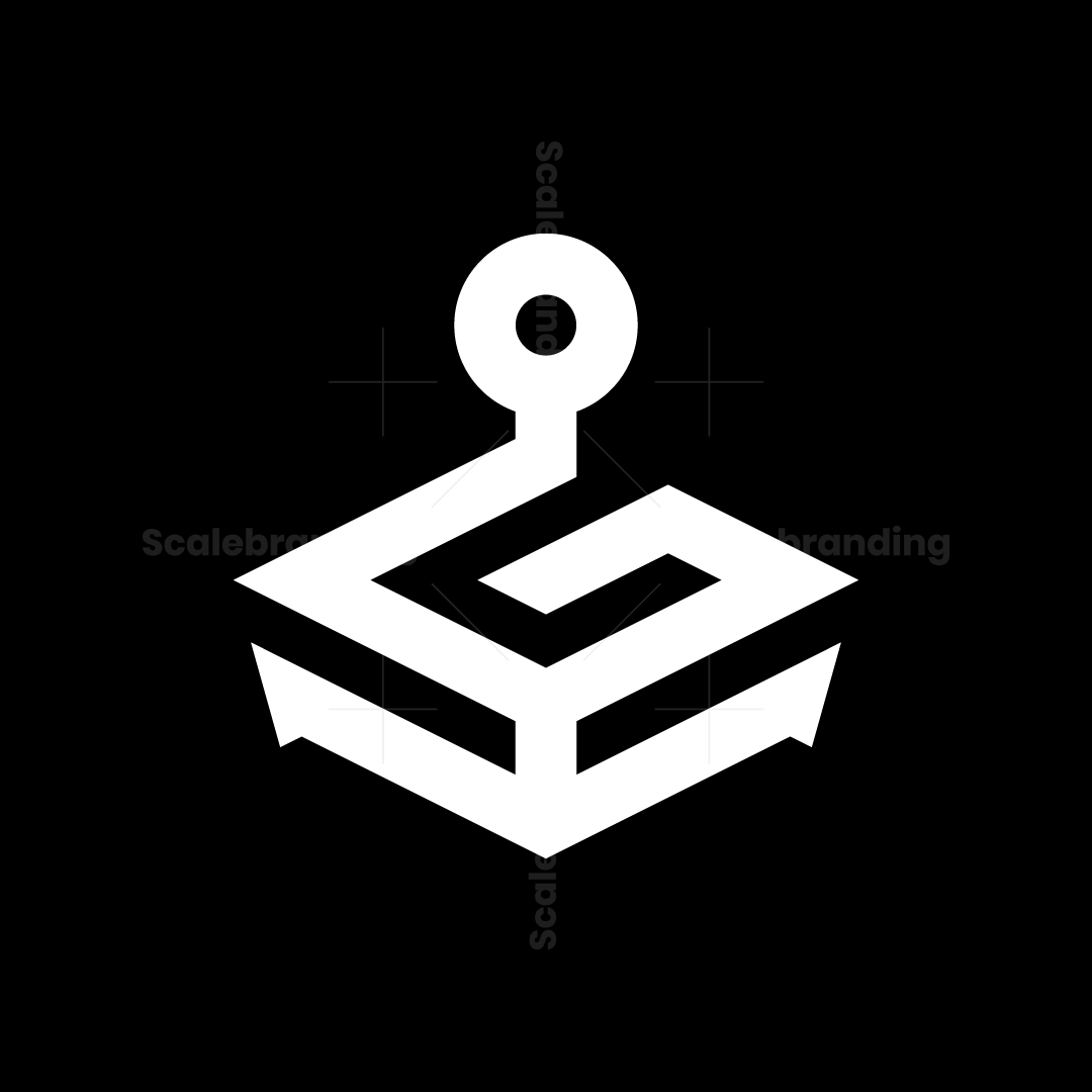 Iconic Letter G Anchor Logo | Scalebranding