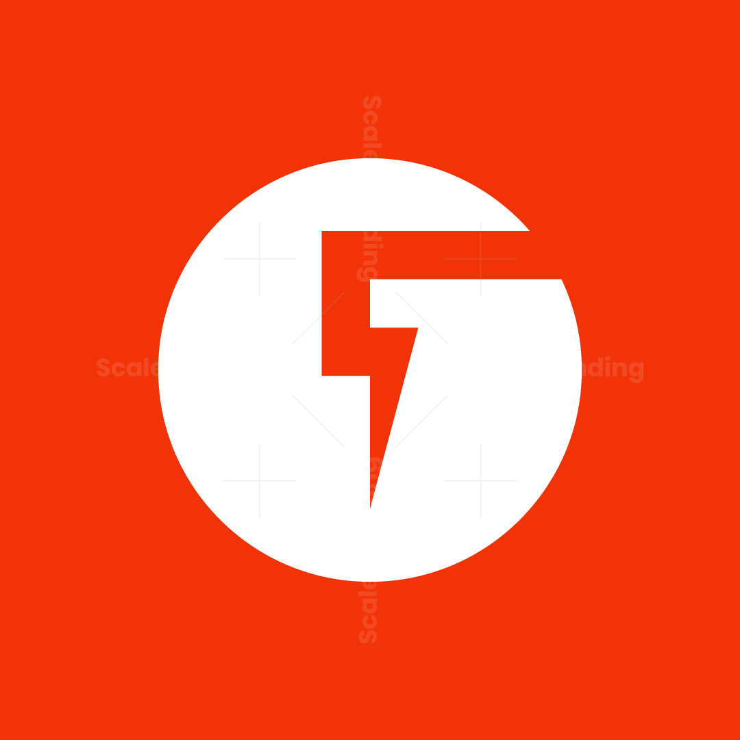Letter G Power Simple Modern Logo | Scalebranding