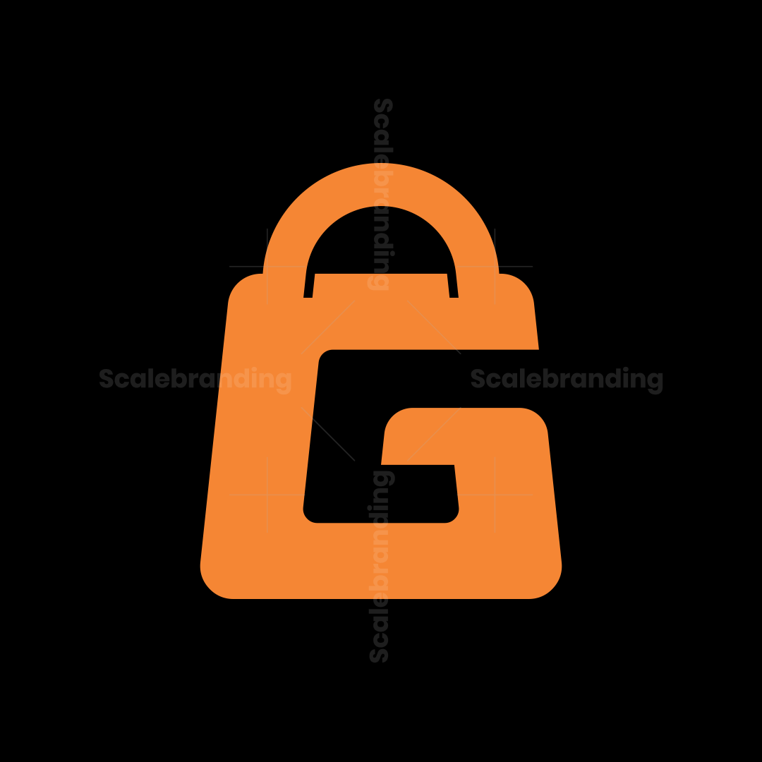 Letter G Shopping Bag Logo | Scalebranding