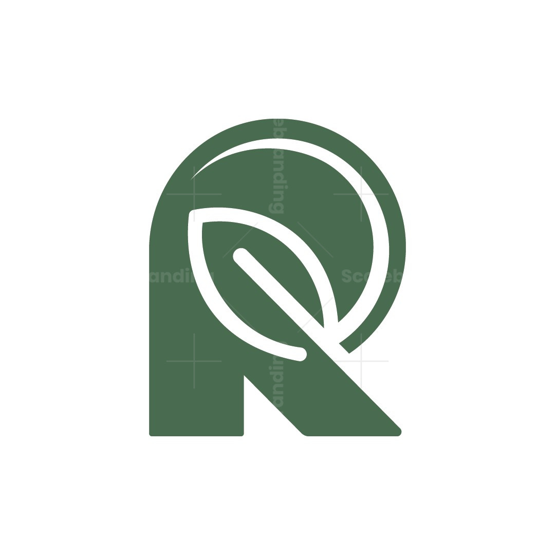 Letter R Green logo | Scalebranding