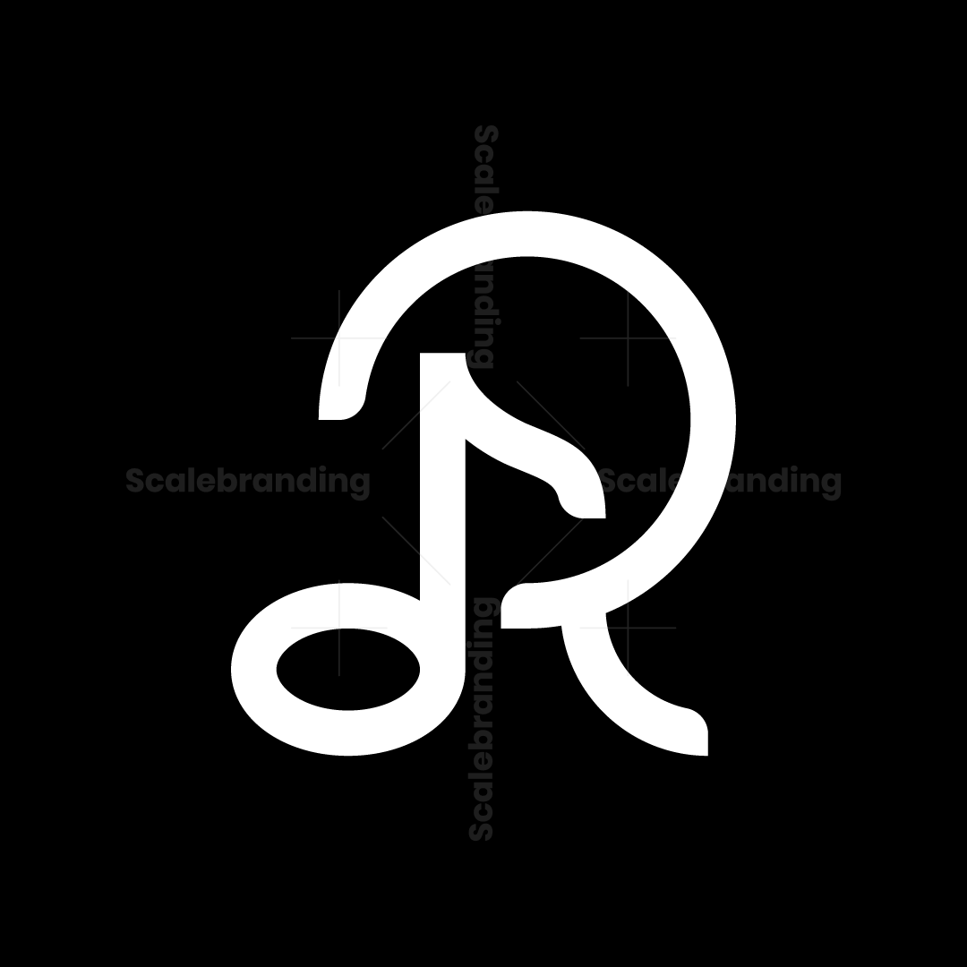 Letter R Symbol Music logo | Scalebranding