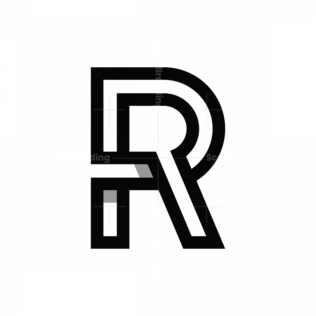 Letter R Or PR RP Logo | Scalebranding