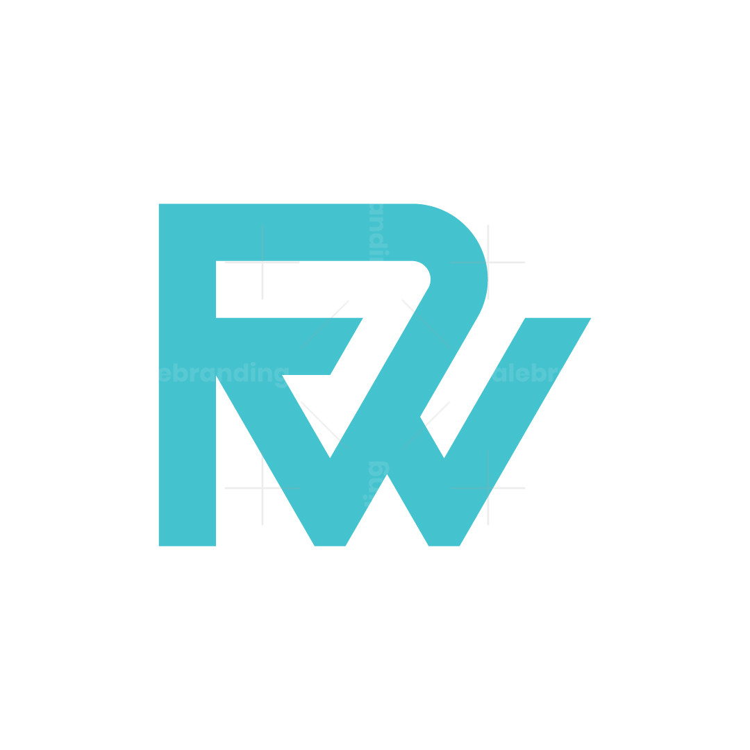 Letter RW Monogram Logo | Scalebranding