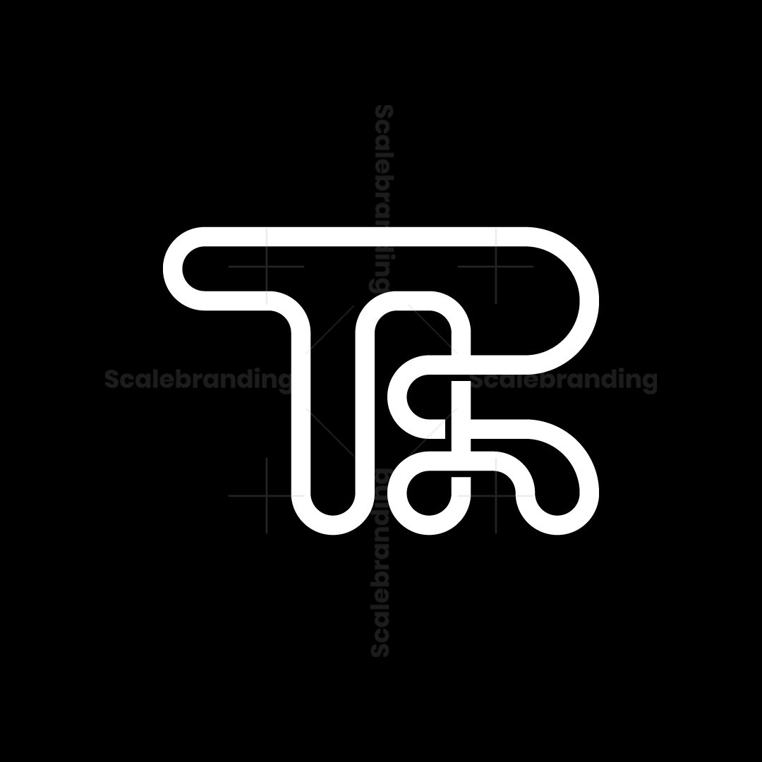 Letter T and R Line logo | Scalebranding
