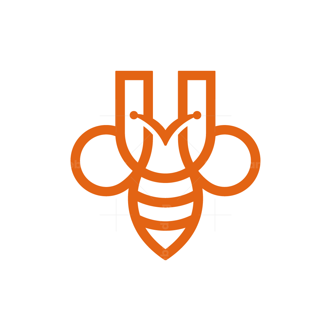 Letter X bee Logo | Scalebranding