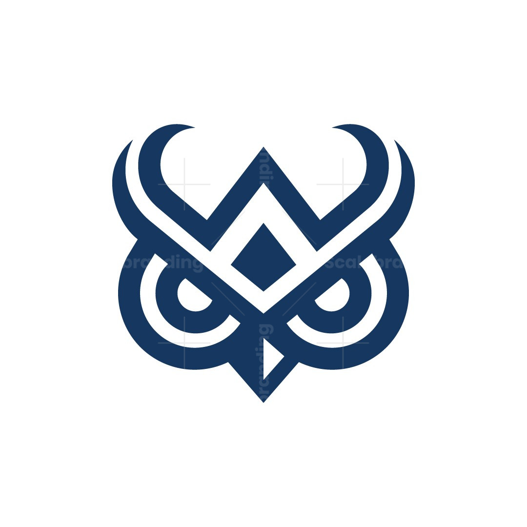Letter W Owl Logo | Scalebranding