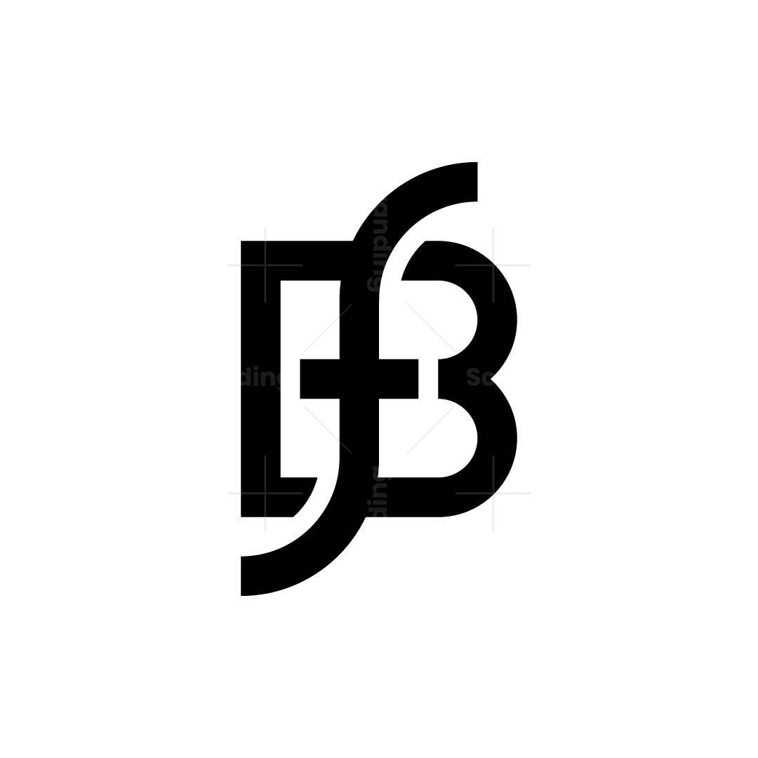 Monogram Bf Letters BF or BT Monogram Logo | Scalebranding