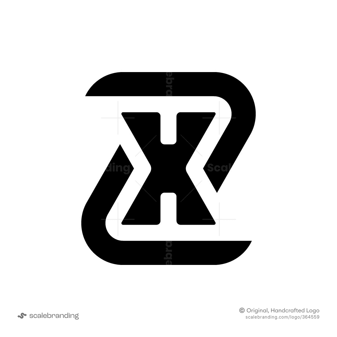 Letters ZX or SX Monogram Logo | Scalebranding