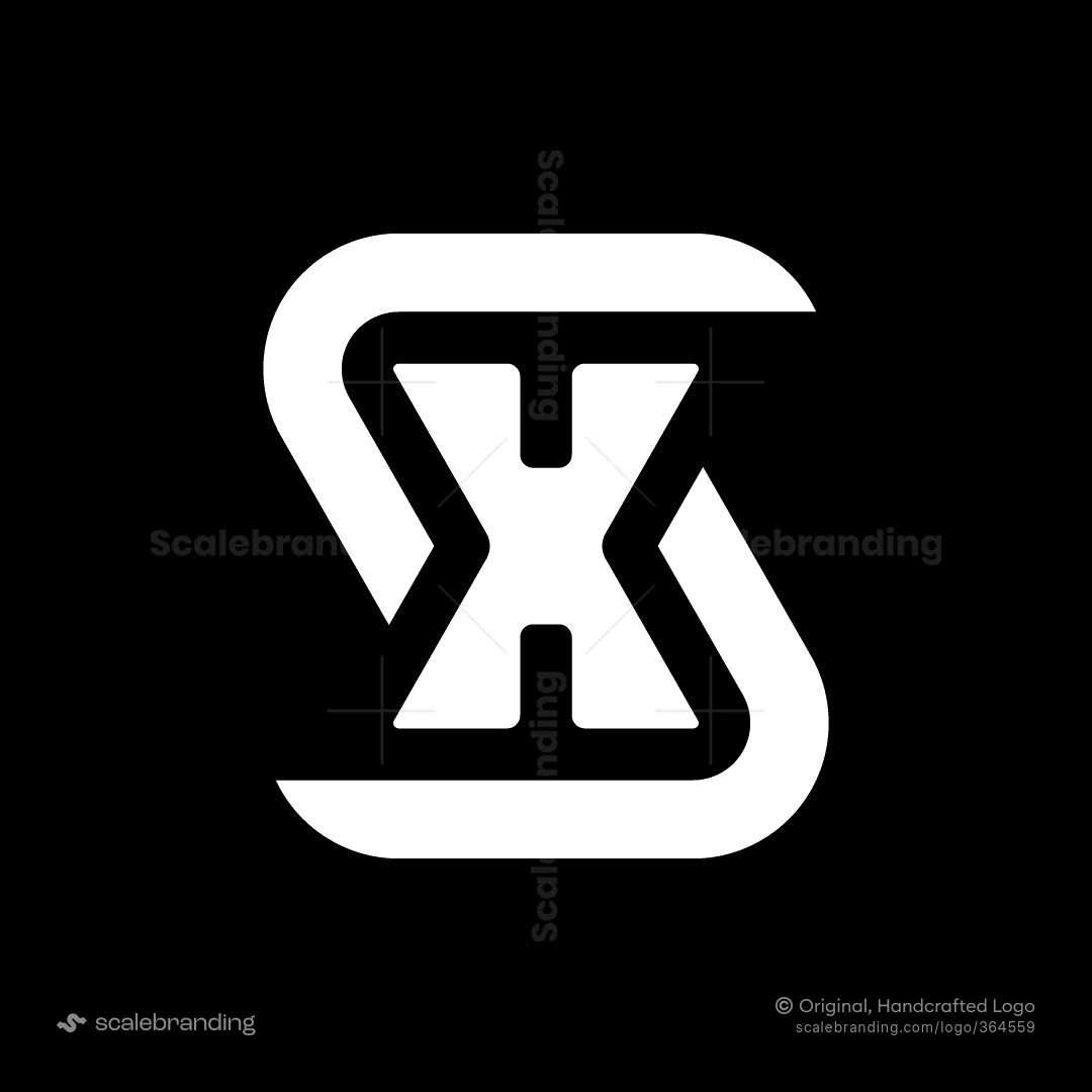 XZ or ZX letter logo | Scalebranding