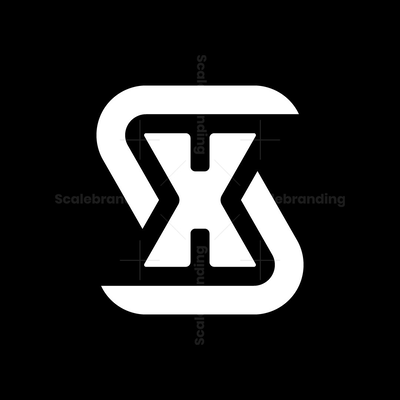 Letters ZX or SX Monogram Logo | Scalebranding