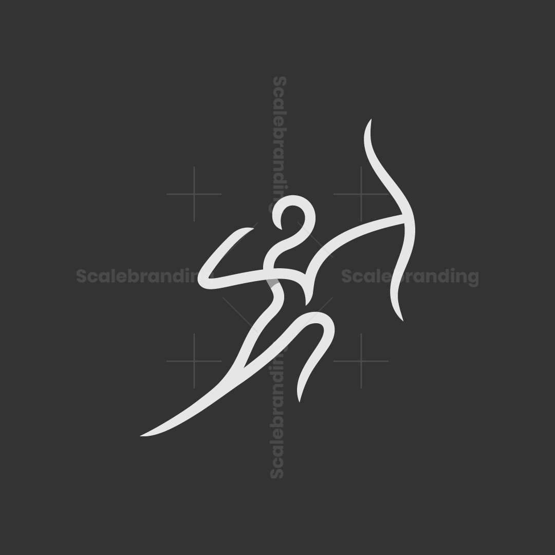 Linear Archery Logo | Scalebranding