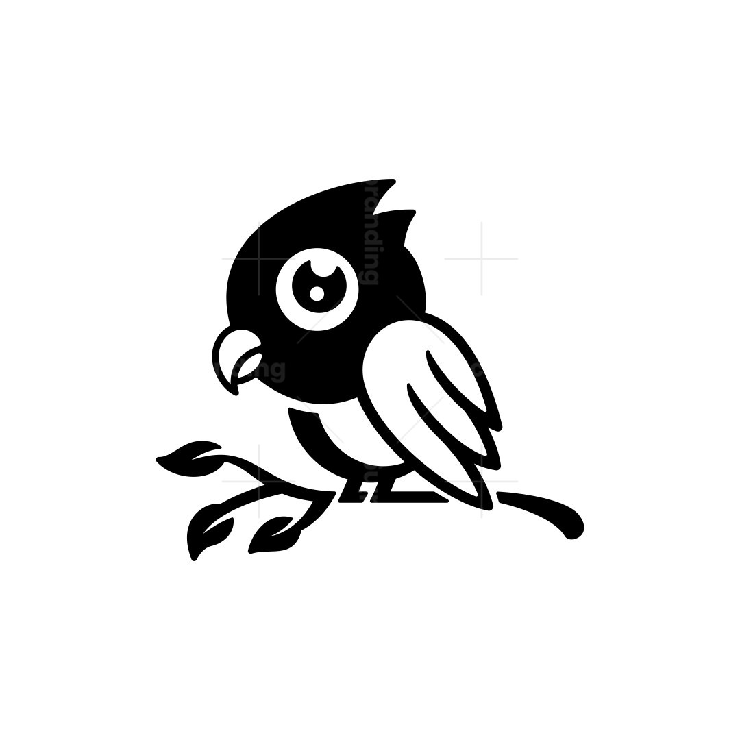 Little Cute Bird Logo Scalebranding