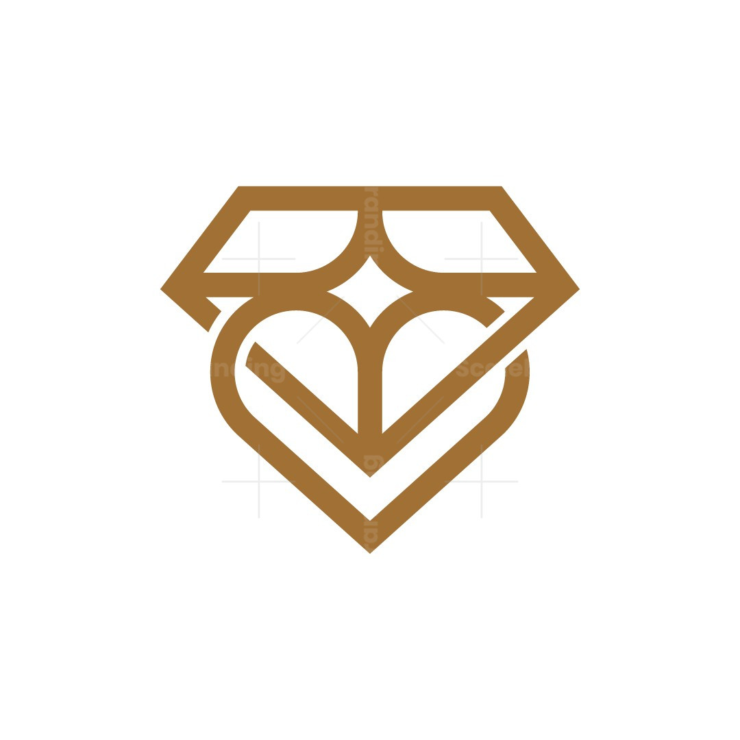 Abstract Diamond Logo