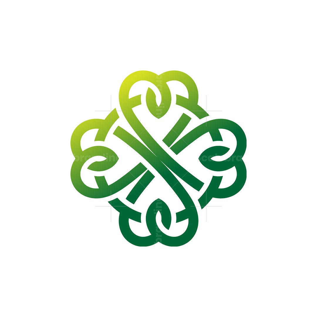Lucky Clover Logo, image size:1080x1080