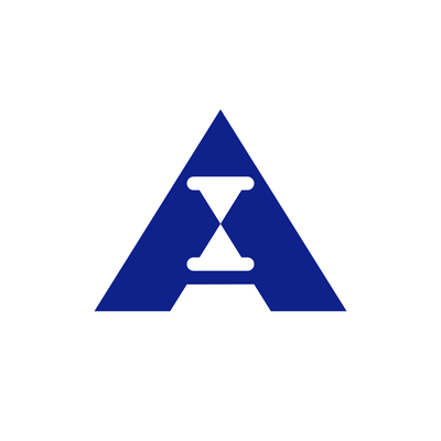 Minimal Bold Letter A And Hourglass Logo | Scalebranding