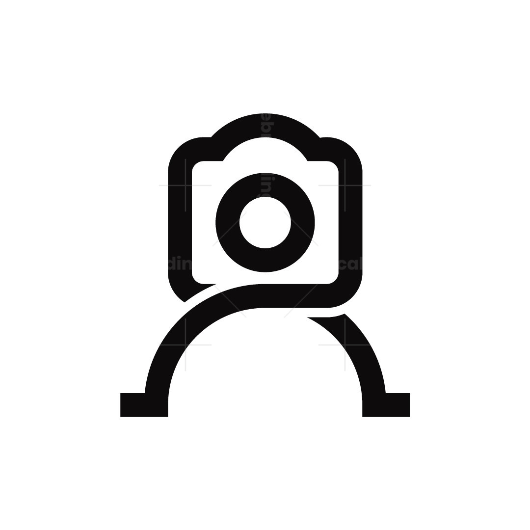 Minimalist Letter A Camera Logo | Scalebranding