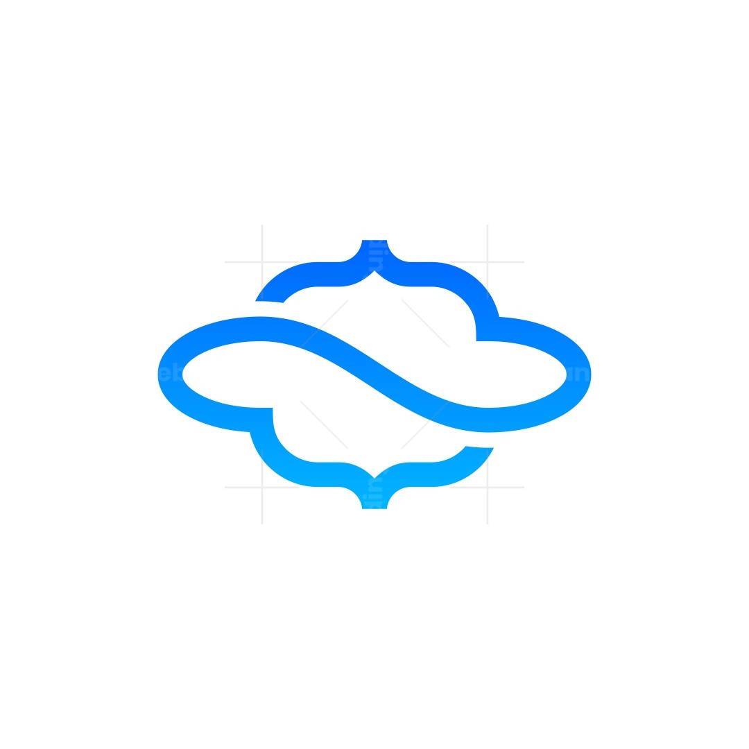 Minimalist Planet Coding Logo | Scalebranding