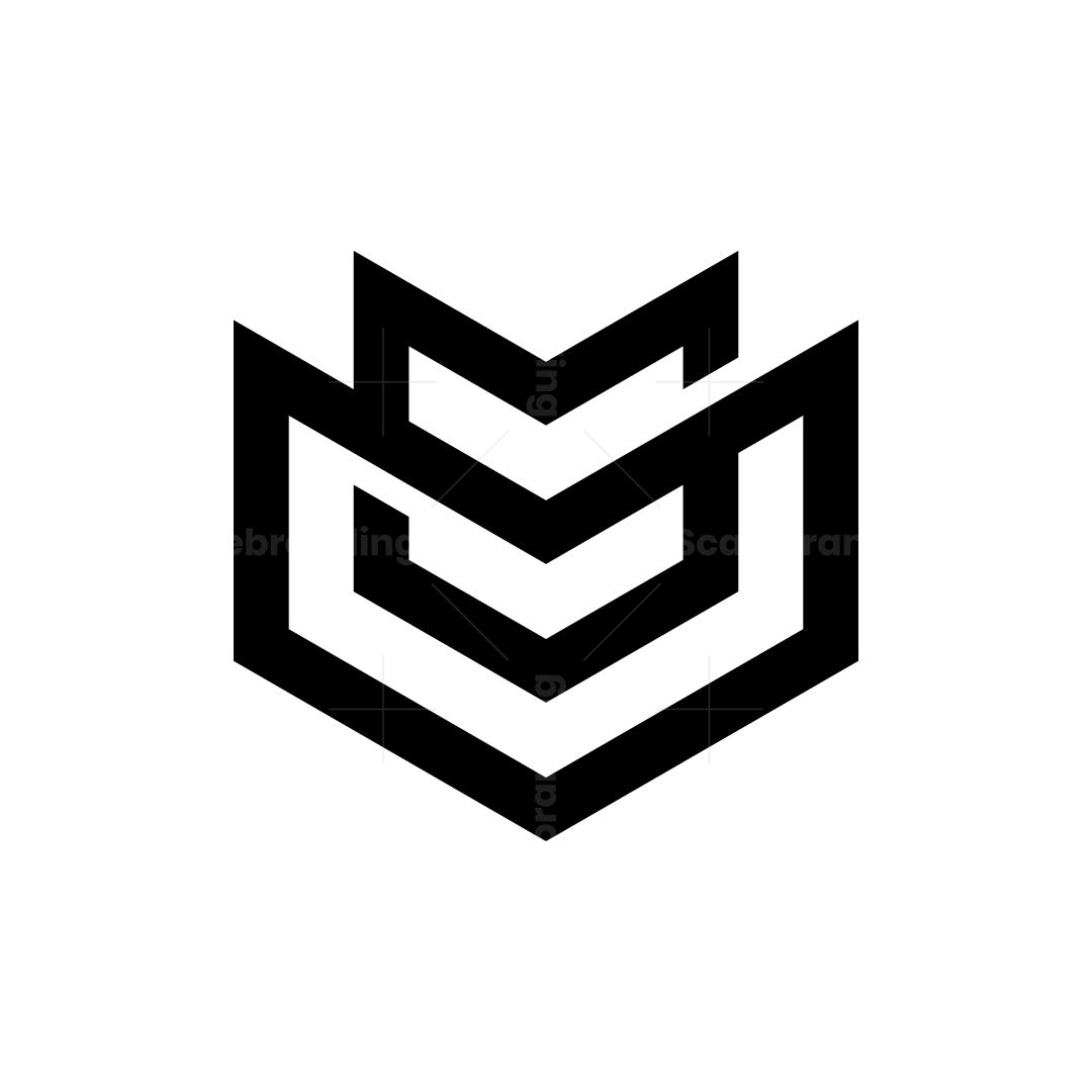 Modern Abstract Security Shield Logo | Scalebranding
