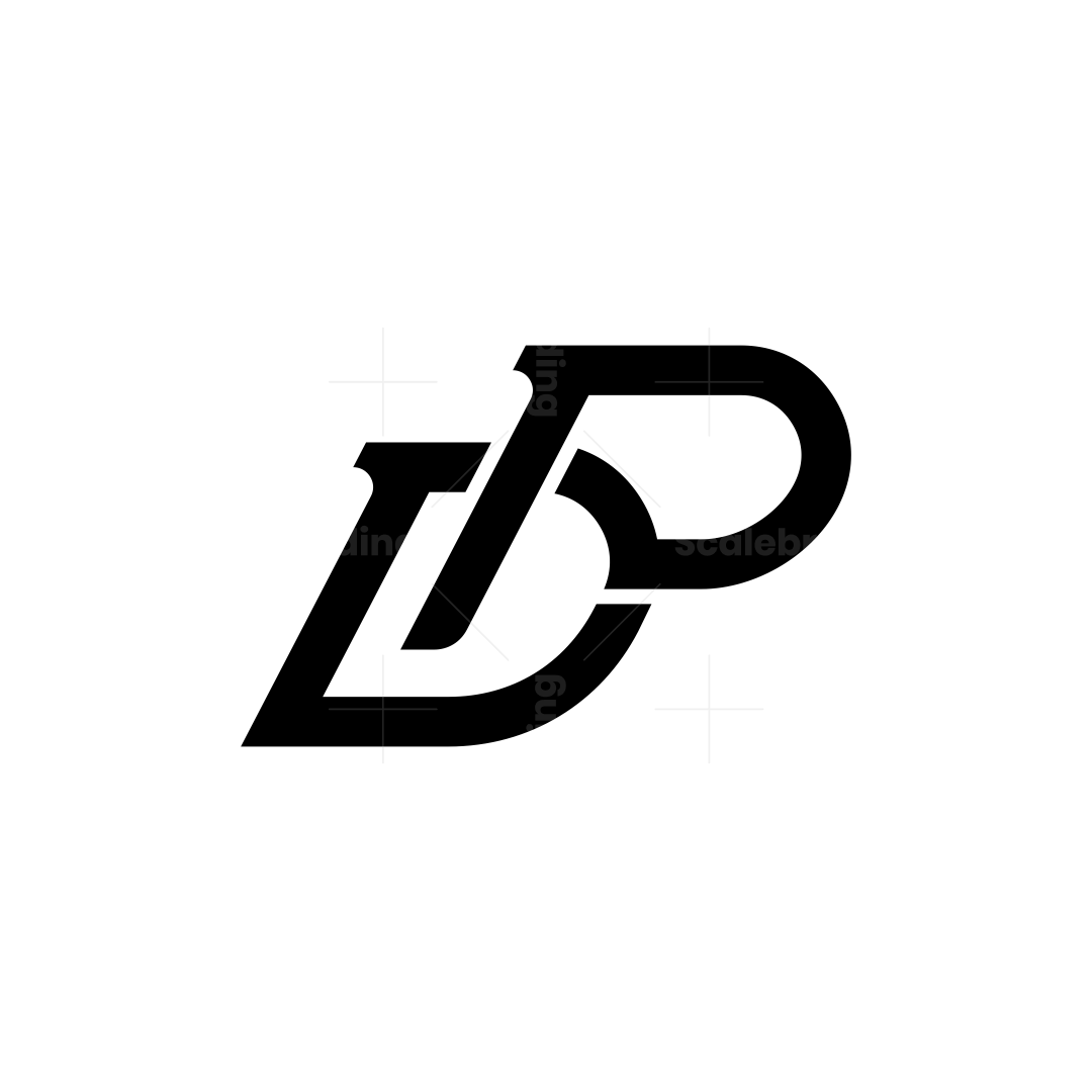 Unique DP PD Logo | Scalebranding, image size:1080x1080