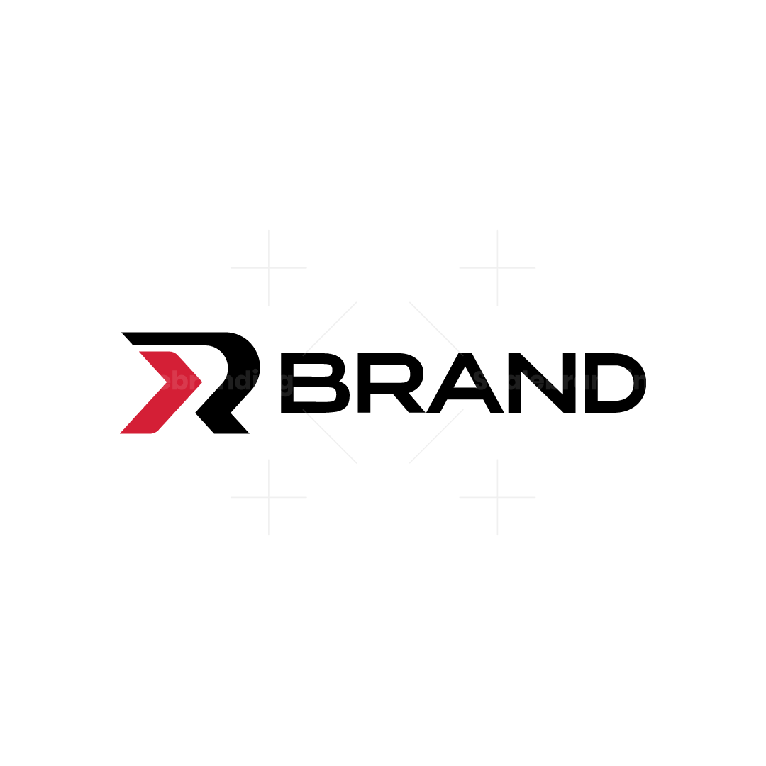 R Modern Dynamic Letter logo | Scalebranding