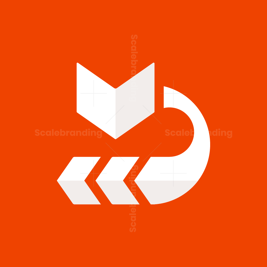 Product image of the logo on a bag mockup