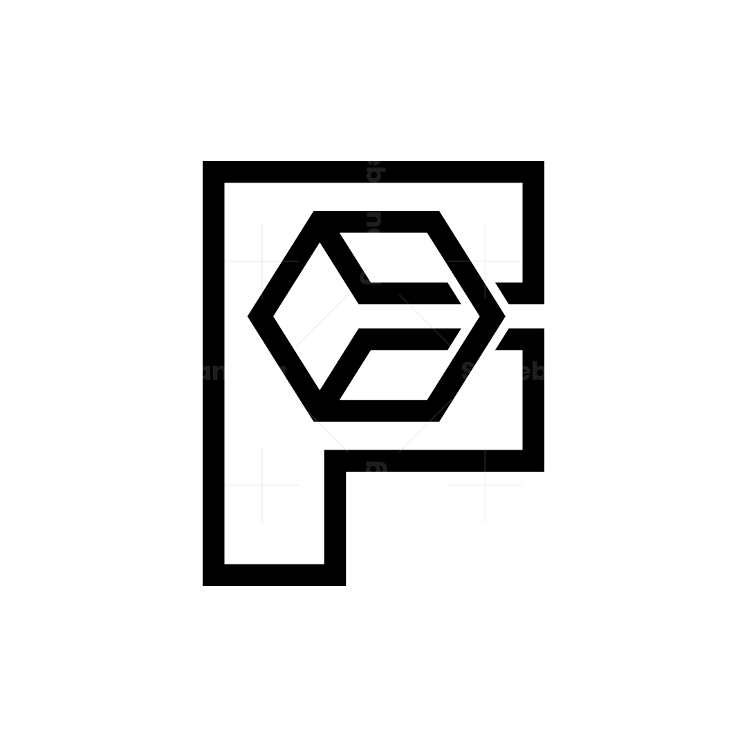 Modern Letter F Cube Logo | Scalebranding
