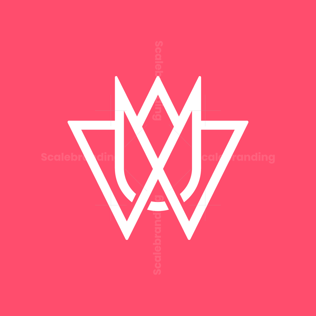 Modern Letter W Flower Logo | Scalebranding