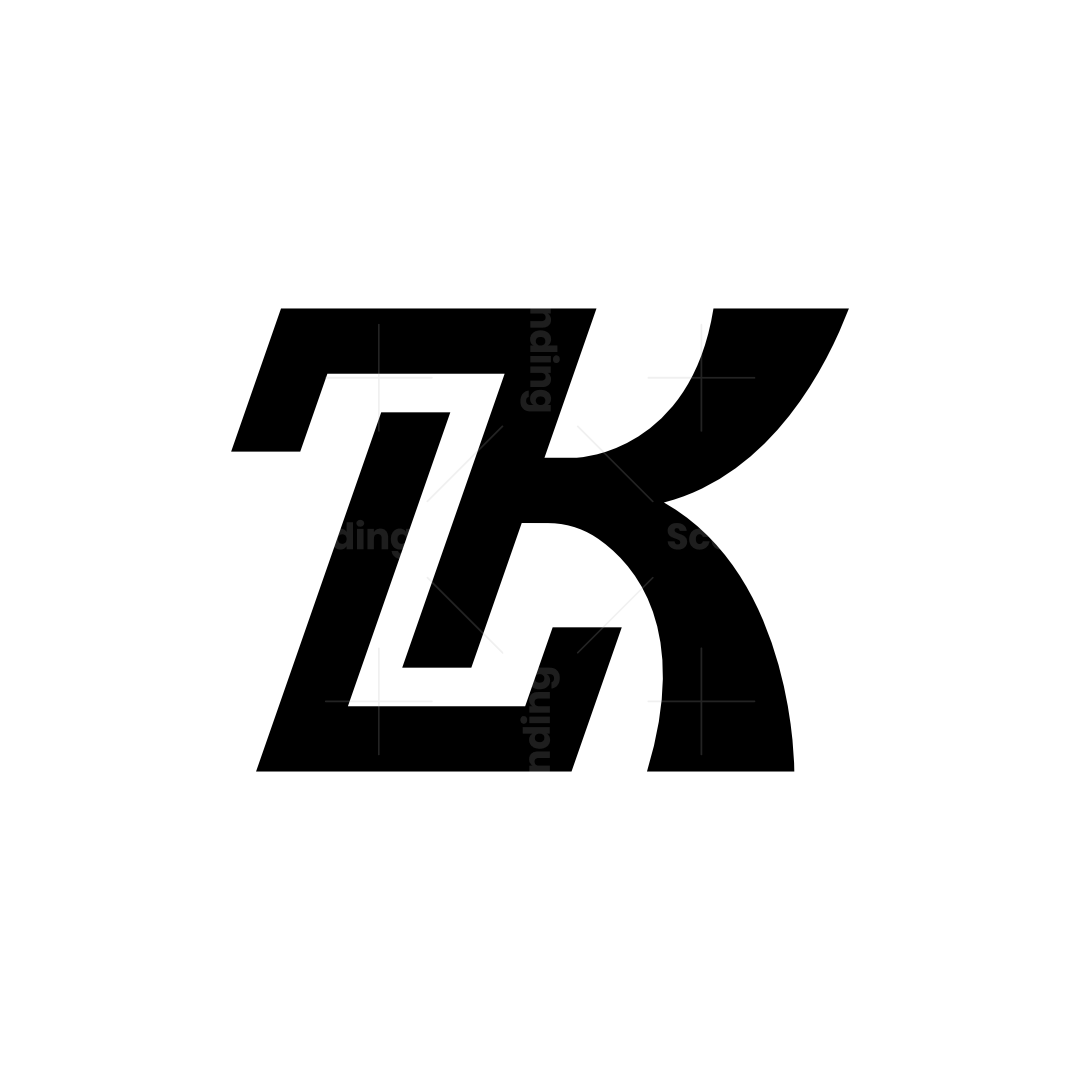 Modern ZX XZ Monogram Logo | Scalebranding