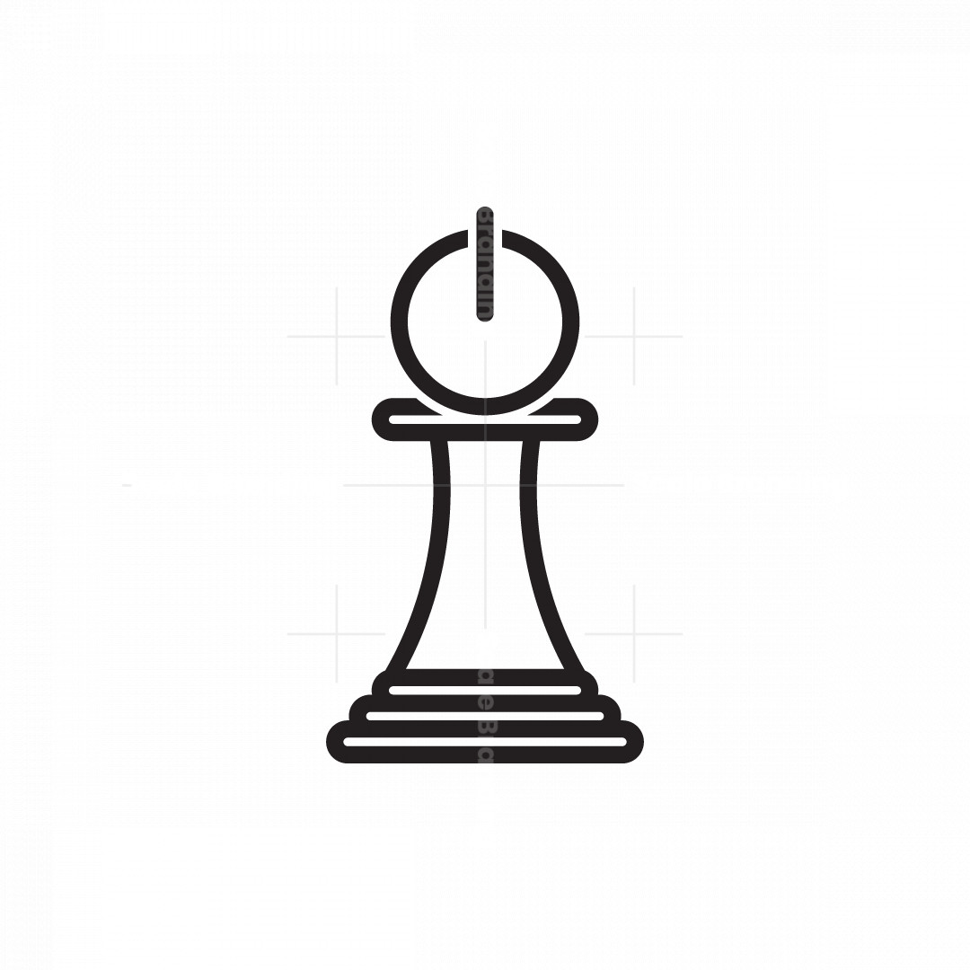 Pawn Power Logo | Scalebranding, image size:1080x1080