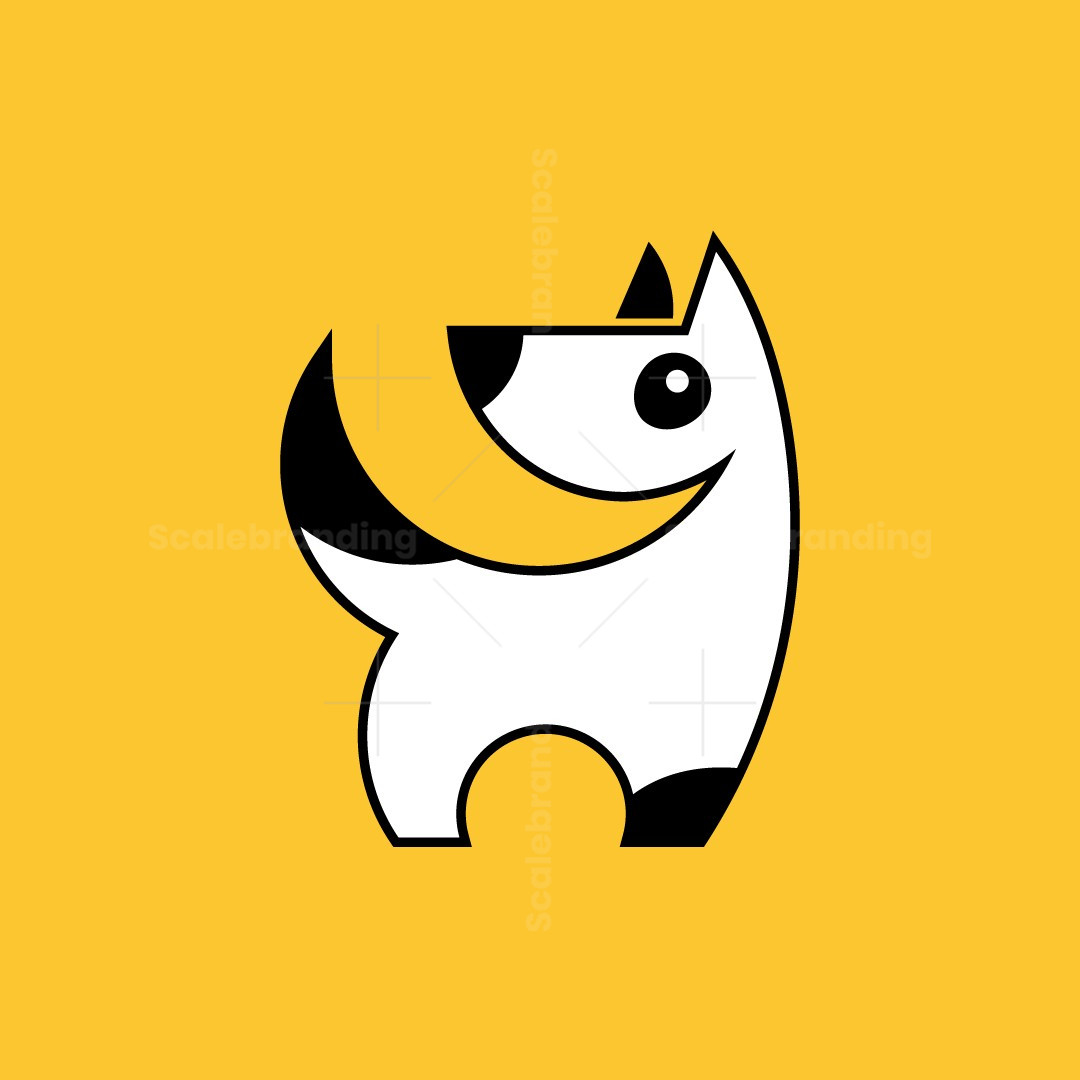 Pet shop dog logo Scalebranding