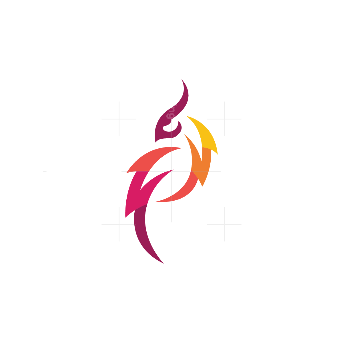 Phoenix Logo Colorful Phoenix Logo Rising Phoenix Logo | Scalebranding