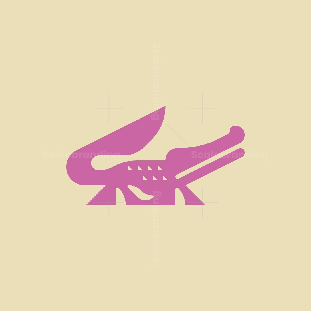 Pink Gator Logo | Scalebranding