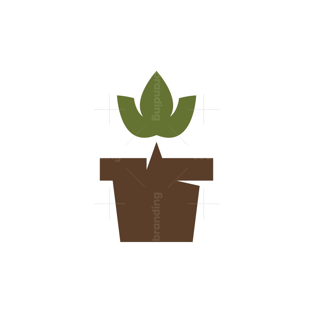 Pot Plant Logo | Scalebranding