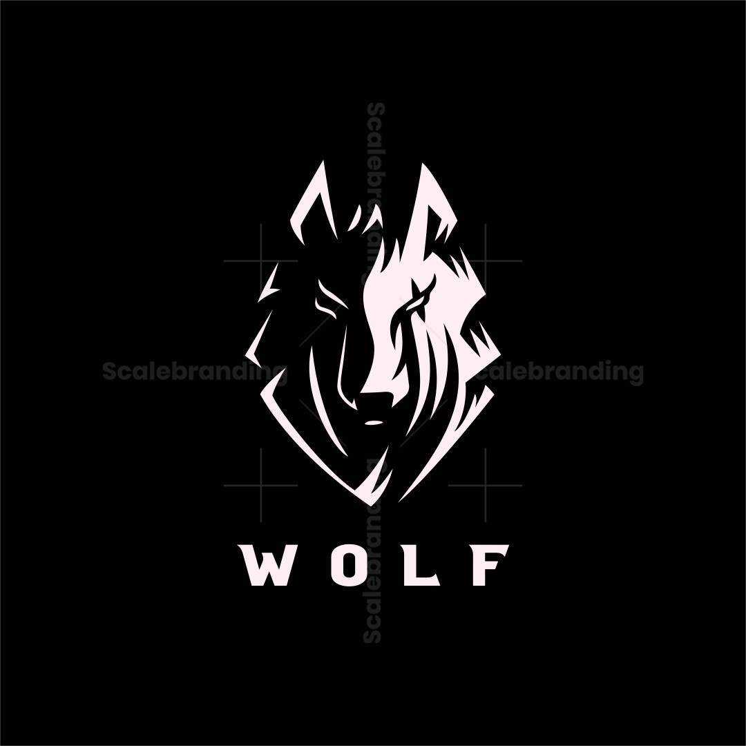 Powerful Wolf Head Logo | Scalebranding