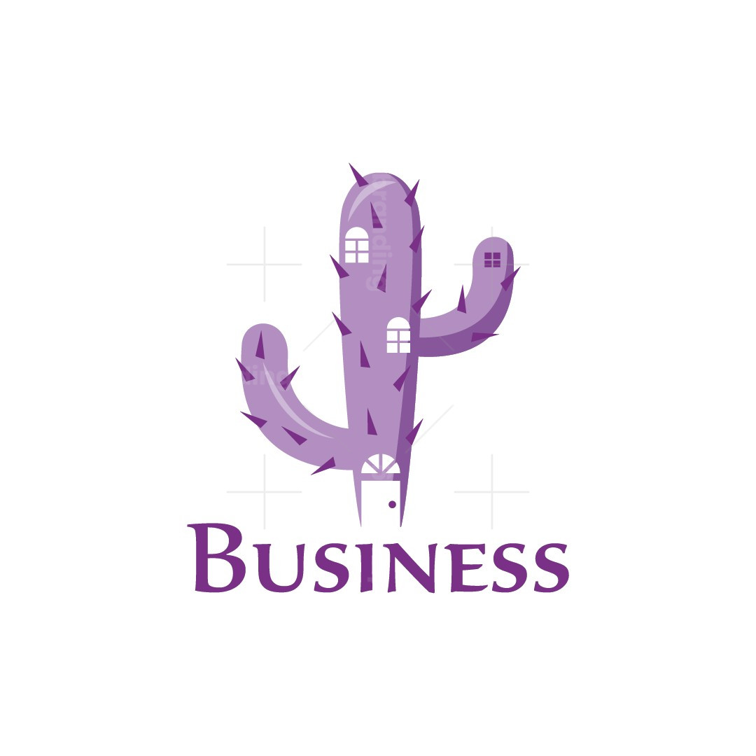 Purple Cactus Logo