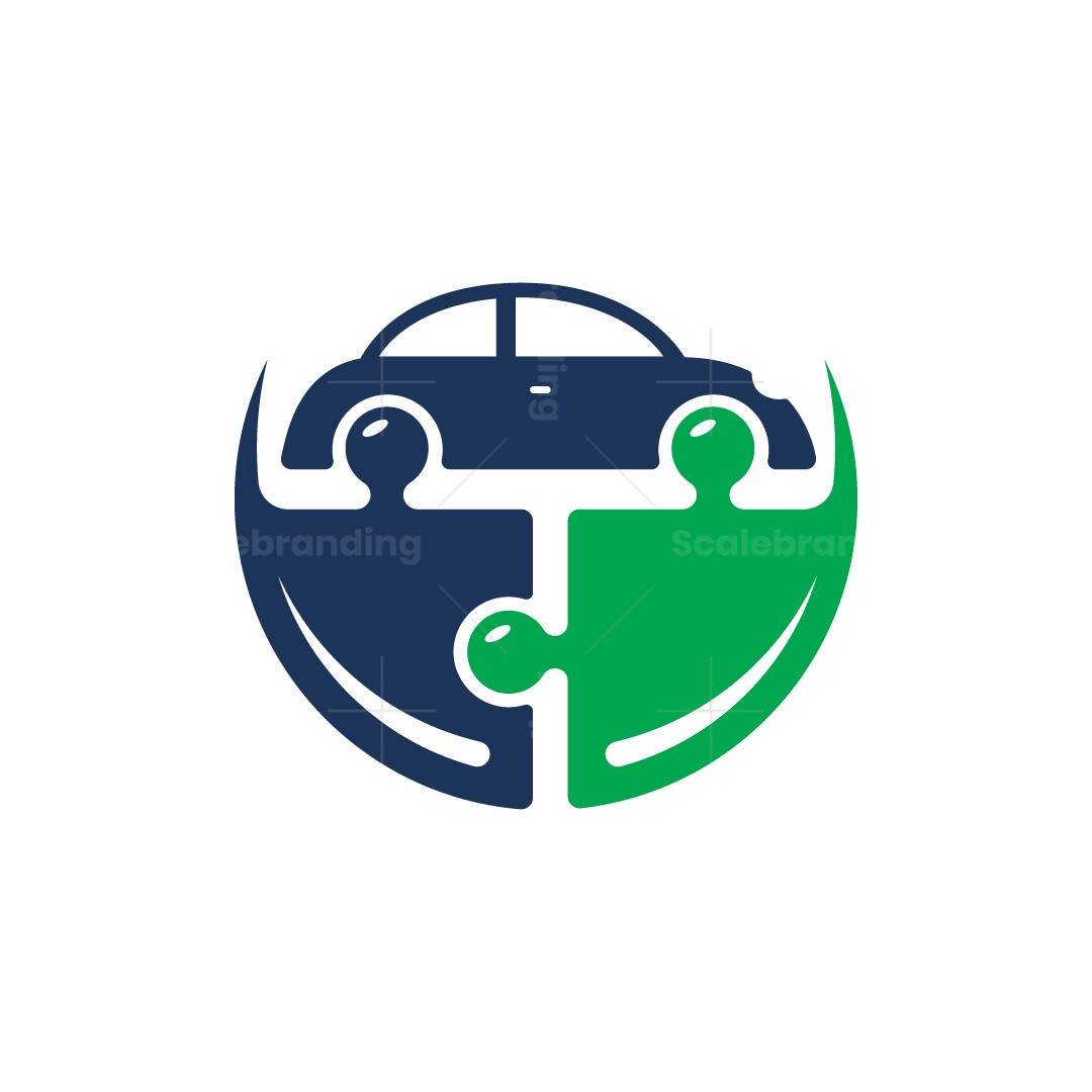 Puzzle Garage Logo | Scalebranding, image size:1080x1080