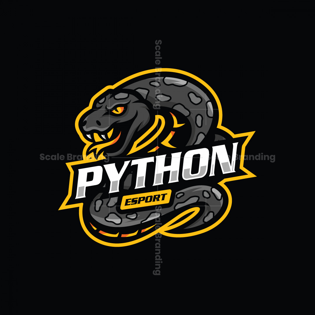 Python Esport Mascot Logo | Scalebranding
