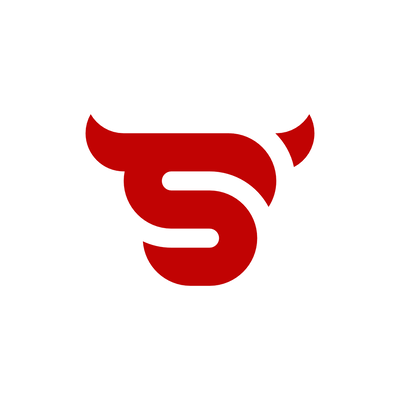 Simple Bull Letter S Logo | Scalebranding
