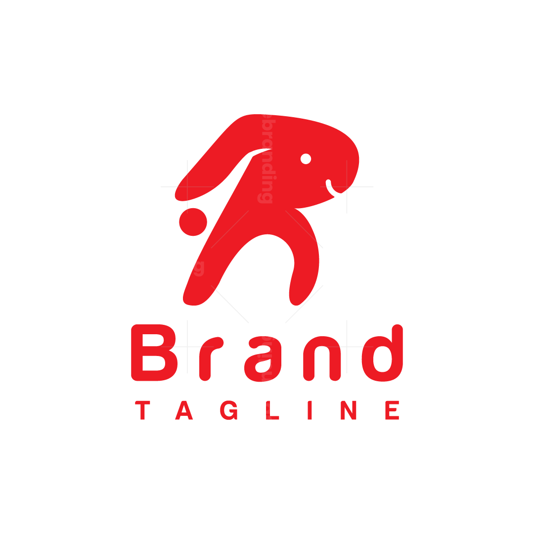 Letter R Rabbit Cute Logo | Scalebranding