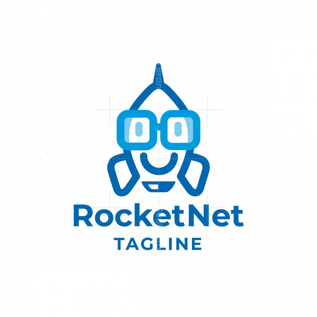 Rocket Net Education Space Logo | Scalebranding