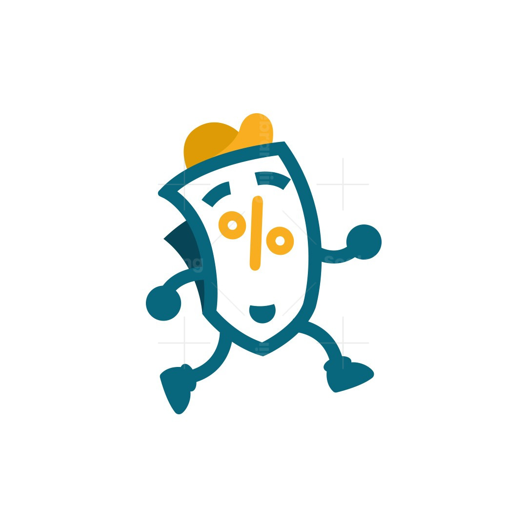 Running Label Logo | Scalebranding