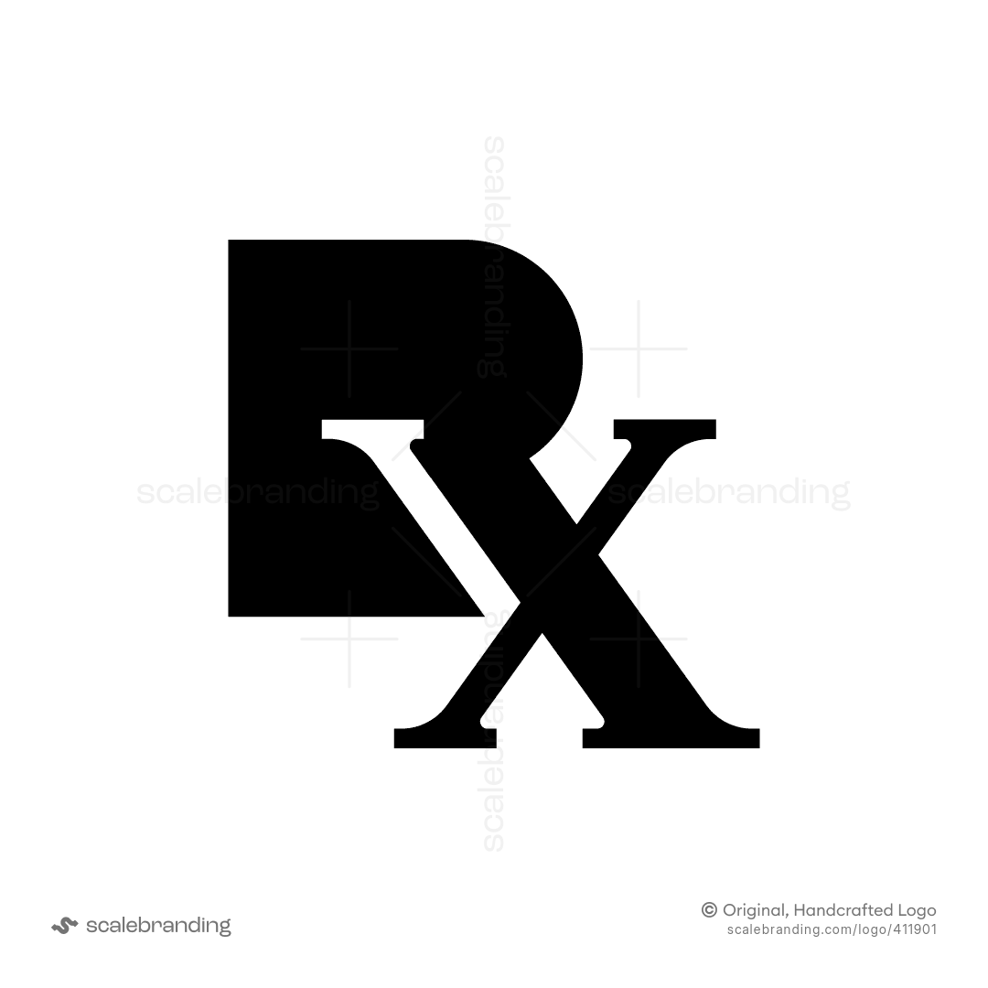 Modern ZX XZ Monogram Logo | Scalebranding