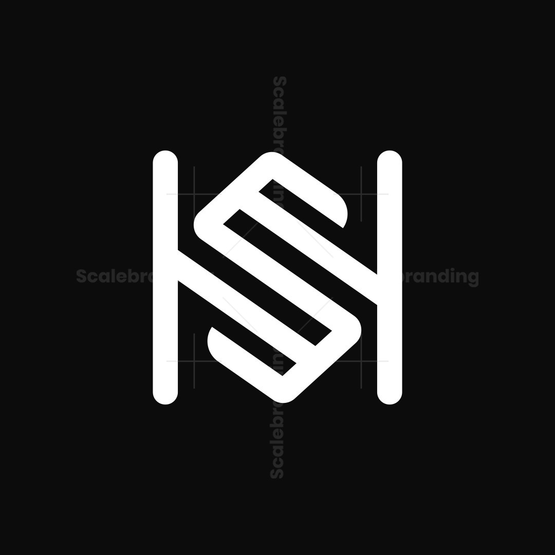 Elegant SH Monogram Logo | Scalebranding