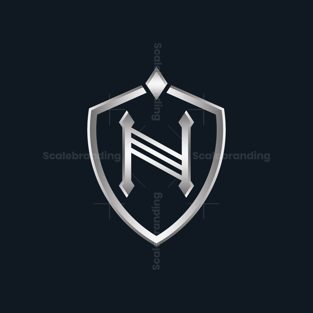 Silver Shield N Logo | Scalebranding